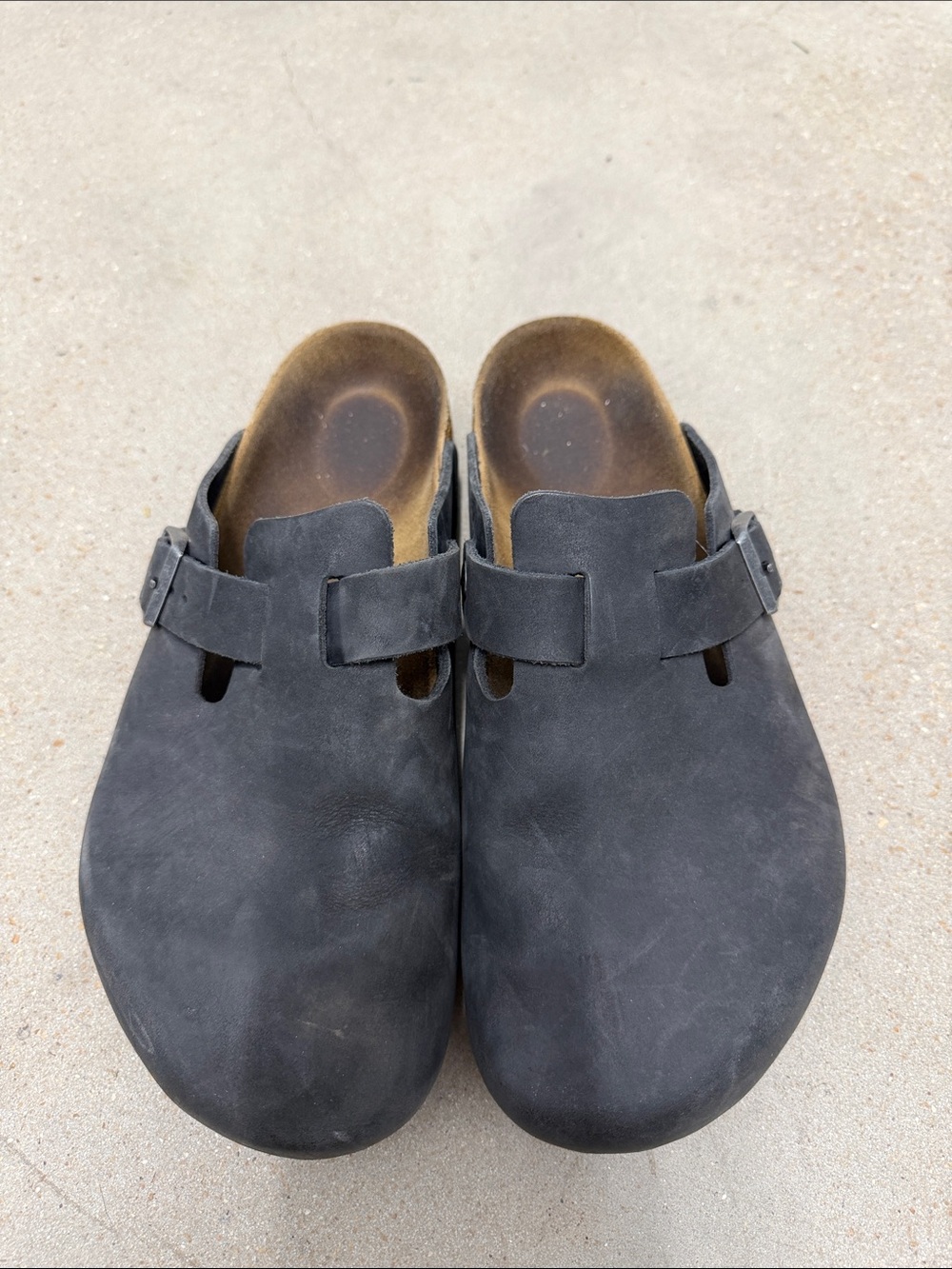 Birkenstock Black Boston Clogs